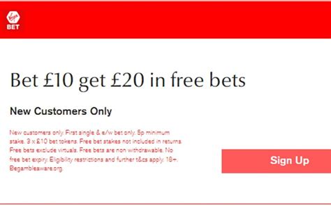 virgin bet offer code|Virgin Bet Sign Up Offer & Bonus Code: Bet £10 Get £20 in Free .